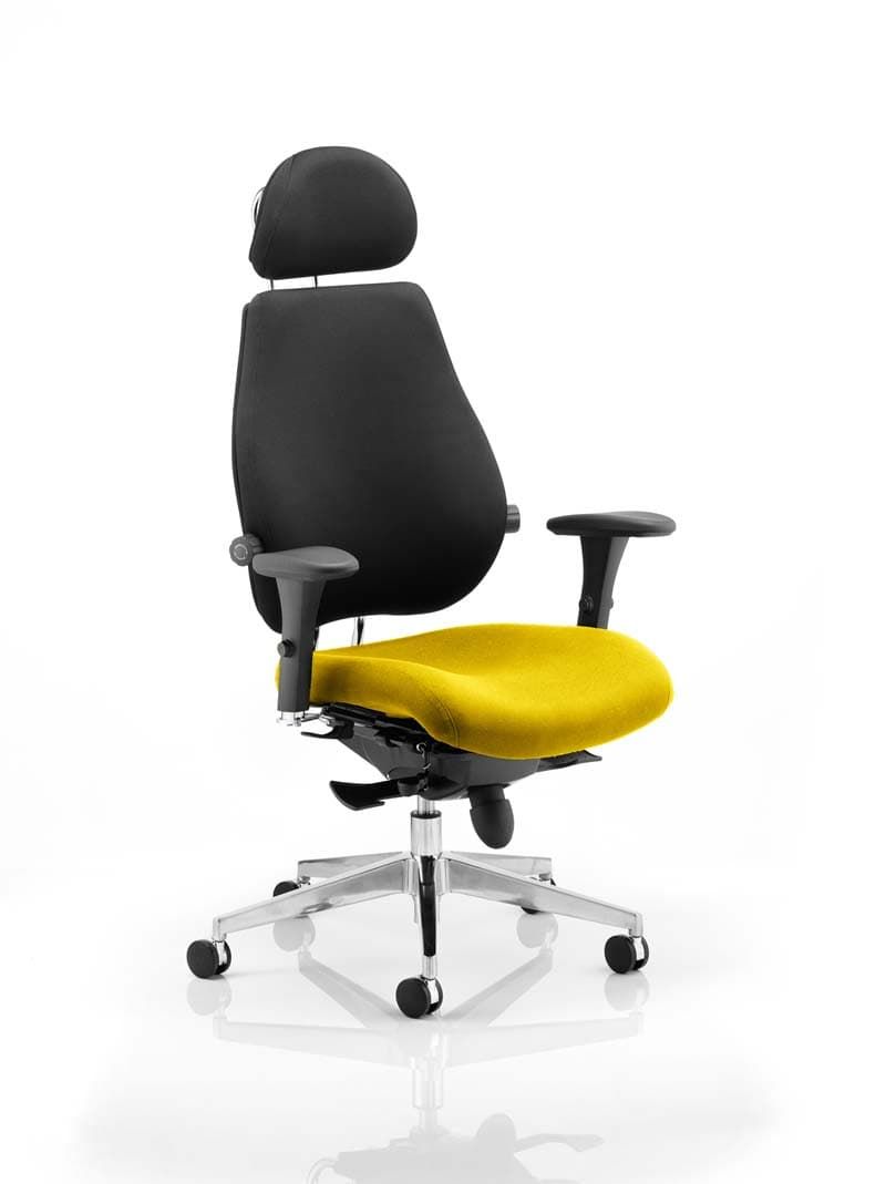 Office furniture chiro-plus-ultimate-bespoke-with-headrest Dynamic  Bespoke Bergamot Cherry  Matching Bespoke Colour 