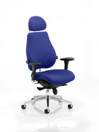 Office furniture chiro-plus-ultimate-bespoke-with-headrest Dynamic  Bespoke Ginseng Chilli  Matching Bespoke Colour 