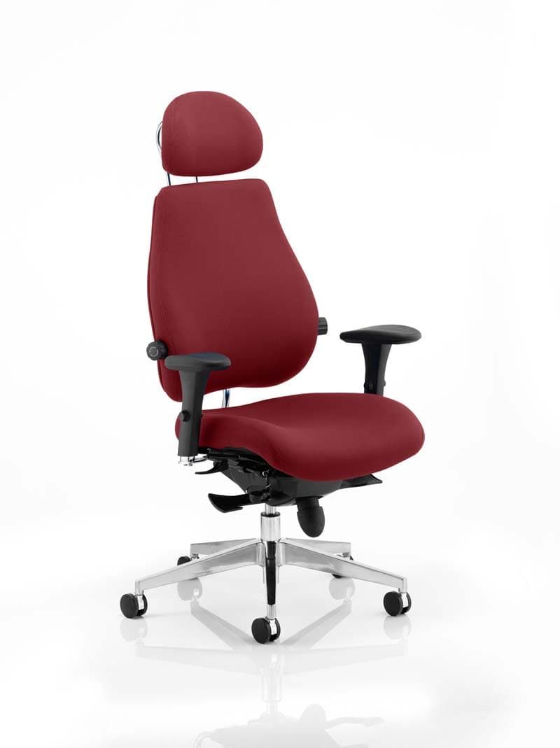 Office furniture chiro-plus-ultimate-bespoke-with-headrest Dynamic  Bespoke Myrrh Green  Black 