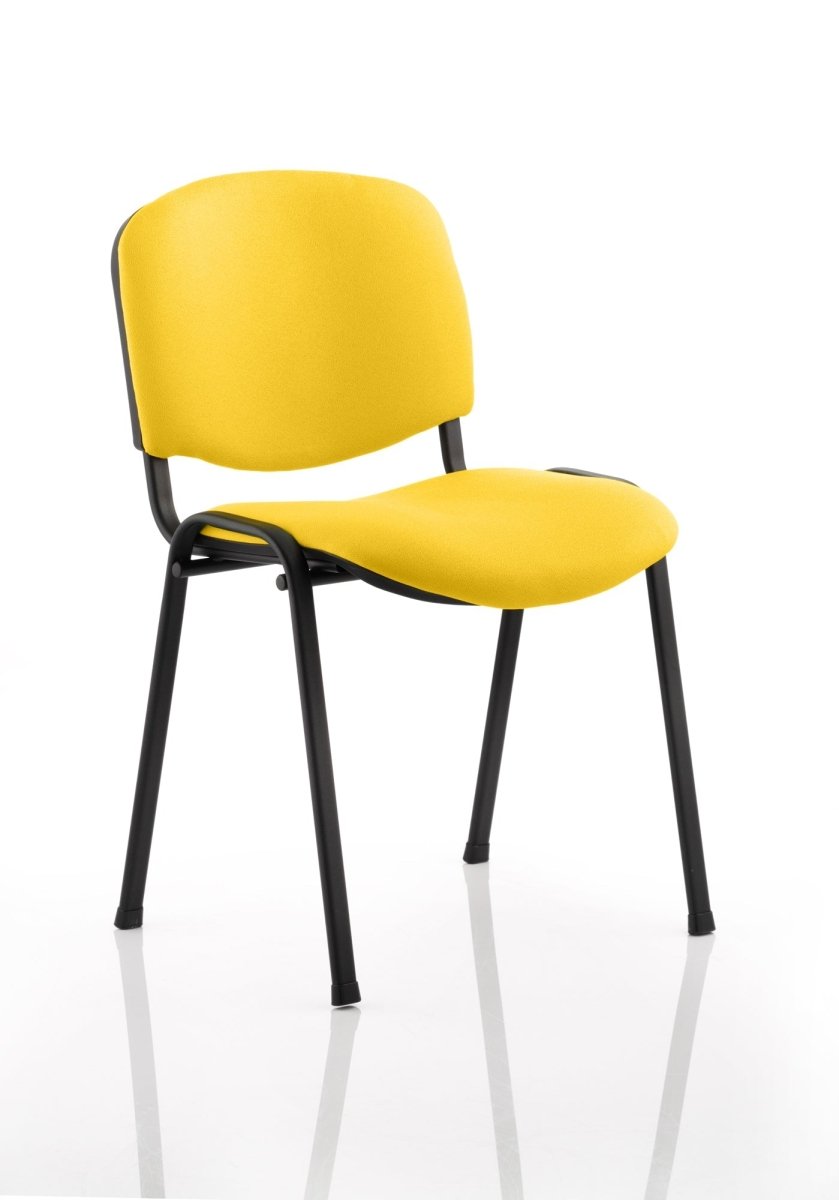 Office furniture iso-stacking-chair Dynamic  Beech Wood Colour Chrome 