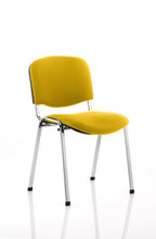 Office furniture iso-stacking-chair Dynamic  Bespoke Bergamot Cherry Colour Chrome 