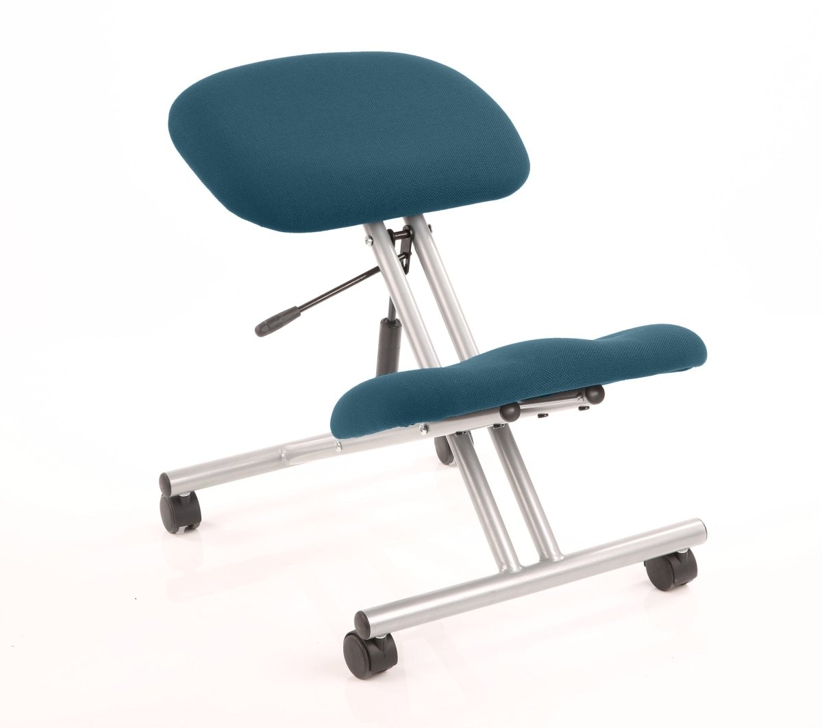 Office furniture kneeling-stool Dynamic  Bespoke Maringa Teal  Silver 