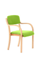 Office furniture madrid-visitor-chair Dynamic  None  Bespoke Myrrh Green 
