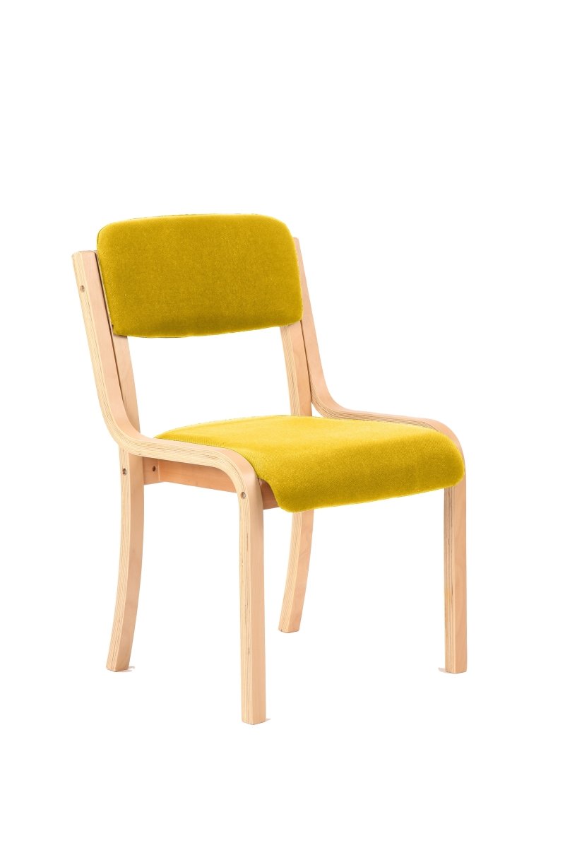 Office furniture madrid-visitor-chair Dynamic  With Arms  Bespoke Senna Yellow 