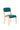 Office furniture madrid-visitor-chair Dynamic  With Arms  Bespoke Maringa Teal 