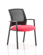Office furniture metro-visitor-chair Dynamic  Bespoke Tabasco Orange   