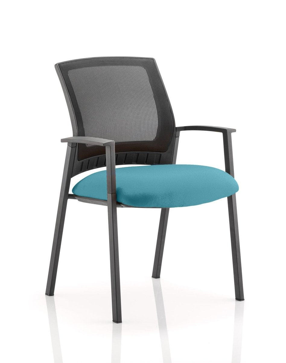Office furniture metro-visitor-chair Dynamic  Bespoke Ginseng Chilli   