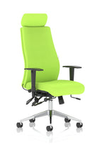 Office furniture onyx-ergo-posture-chair-with-headrest Dynamic  Bespoke Tansy Purple  Black With Headrest