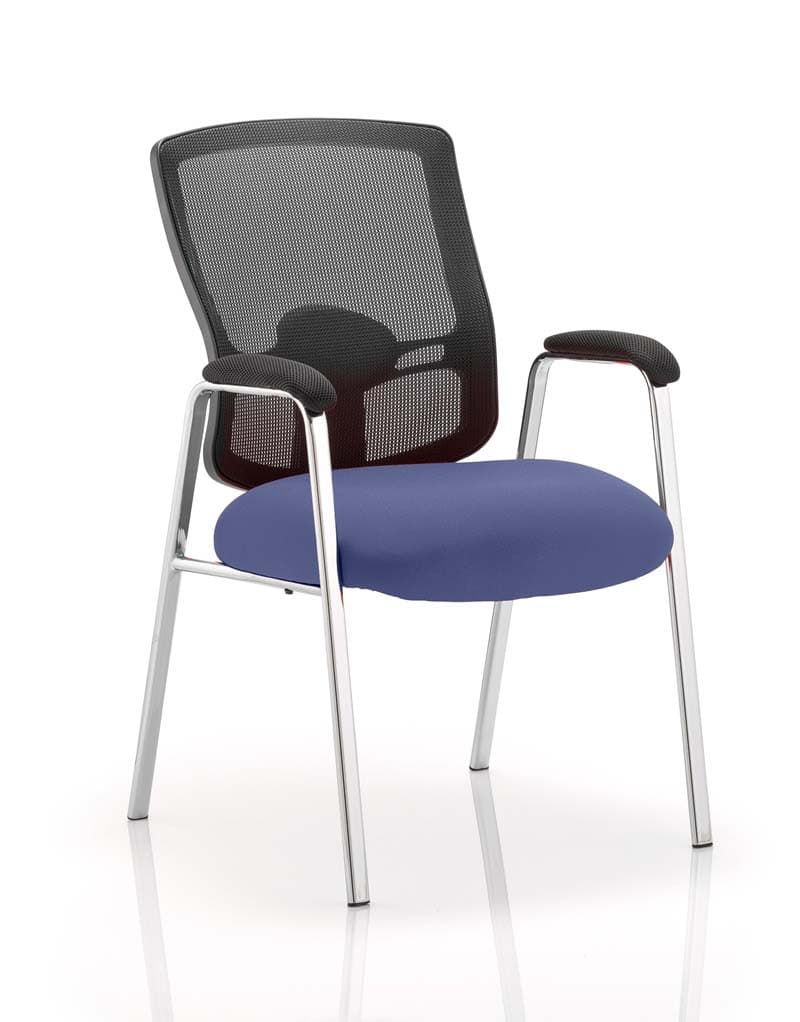 Office furniture portland-straight-leg-visitor-chair Dynamic  Bespoke Tansy Purple   