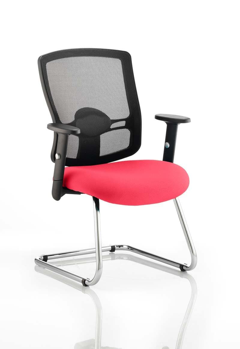 Office furniture portland-cantilever-chair Dynamic  Bespoke Stevia Blue   