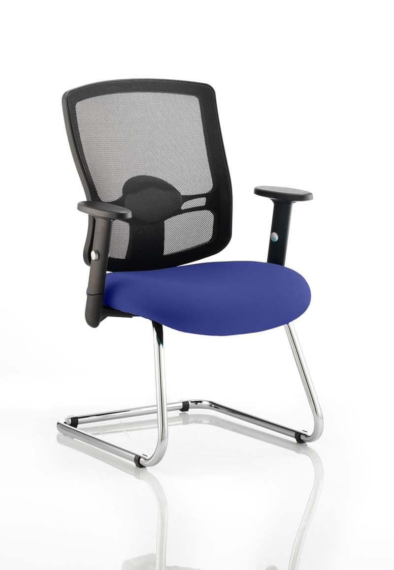 Office furniture portland-cantilever-chair Dynamic  Bespoke Tansy Purple   