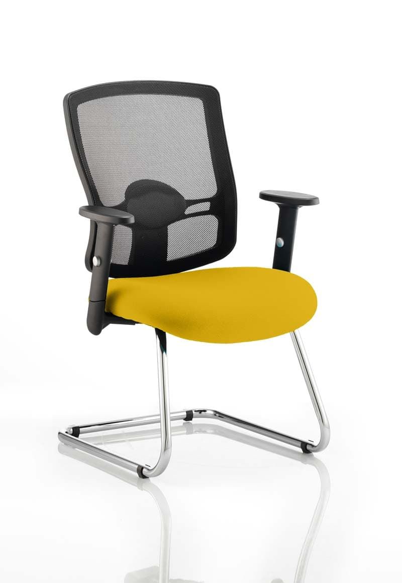 Office furniture portland-cantilever-chair Dynamic  Bespoke Maringa Teal   