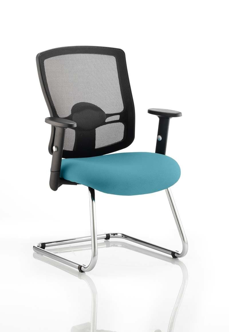 Office furniture portland-cantilever-chair Dynamic  Bespoke Senna Yellow   