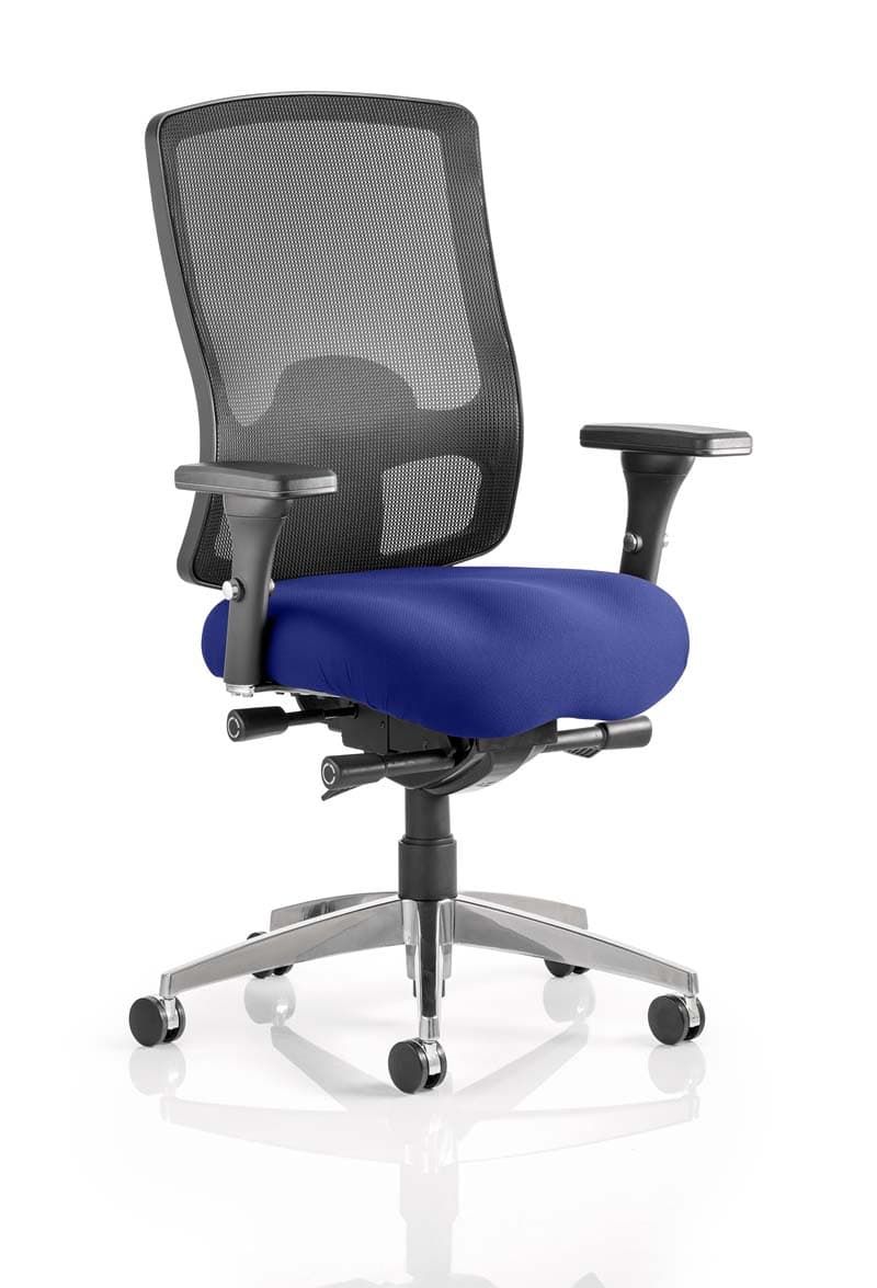Office furniture regent-operator-chair Dynamic  Bespoke Tansy Purple  With Height Adjustable Arms 
