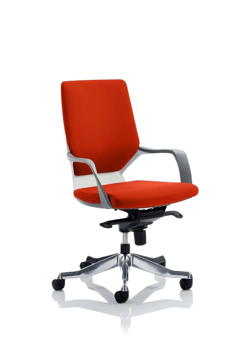 Office furniture xenon-executive-medium-back-chair Dynamic  Bespoke Ginseng Chilli  Matching Bespoke Colour 