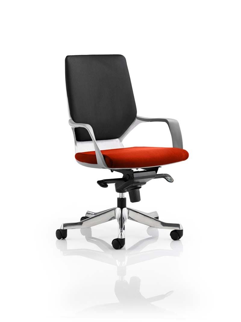 Office furniture xenon-executive-medium-back-chair Dynamic  Bespoke Maringa Teal  Black 
