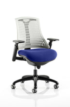 Office furniture flex-task-operator-chair-black-frame Dynamic  Black Colour Grey 