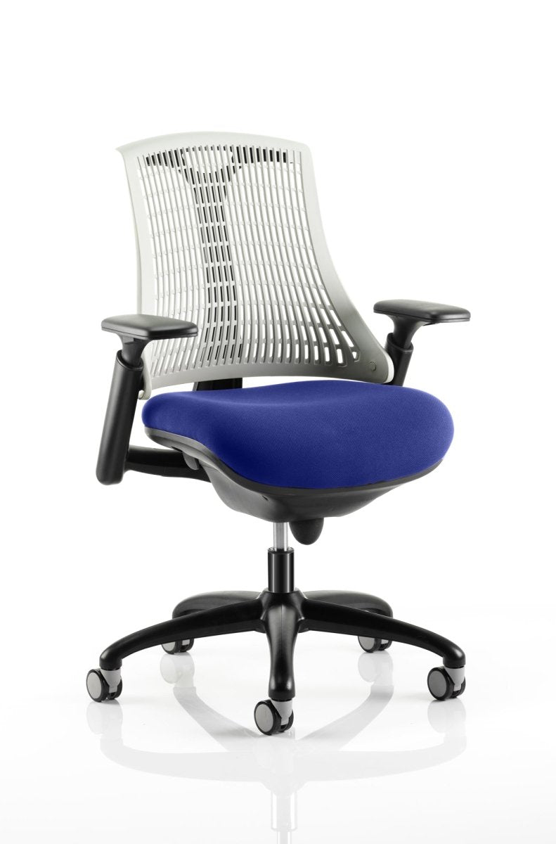 Office furniture flex-task-operator-chair-black-frame Dynamic  Black Colour Grey 