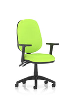 Office furniture eclipse-plus-ii-operator-chair Dynamic  Black Colour Bespoke Myrrh Green 