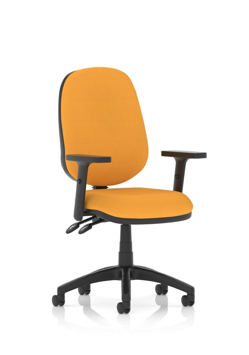 Office furniture eclipse-plus-ii-operator-chair Dynamic  Black Colour Bespoke Myrrh Green 