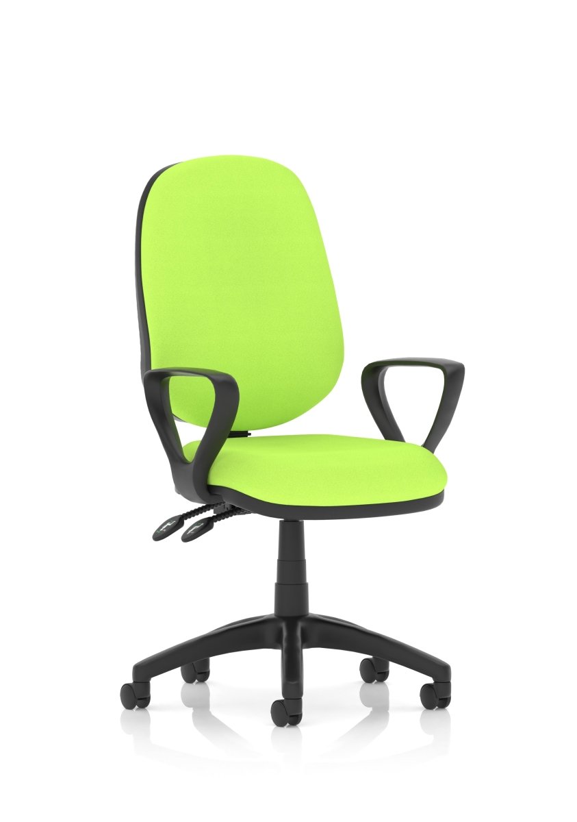 Office furniture eclipse-plus-ii-operator-chair Dynamic  Black Colour Bespoke Stevia Blue 