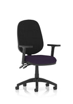 Office furniture eclipse-plus-ii-operator-chair Dynamic  Black Colour Bespoke Senna Yellow 