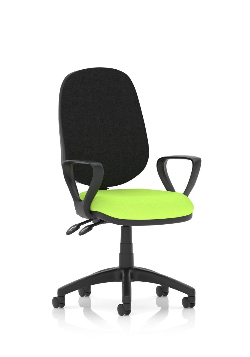 Office furniture eclipse-plus-ii-operator-chair Dynamic  Black Colour Bespoke Ginseng Chilli 