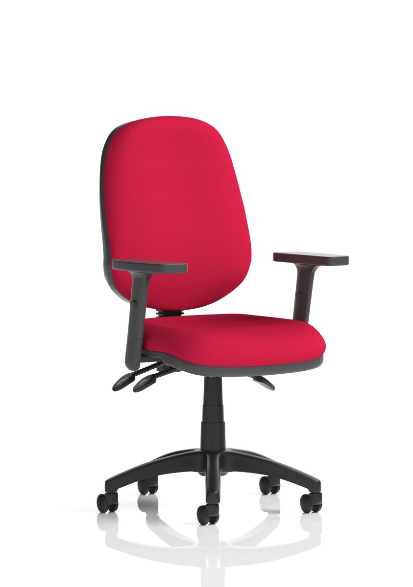 Office furniture eclipse-plus-iii-operator-chair Dynamic  Bespoke Stevia Blue  Matching Bespoke Colour None