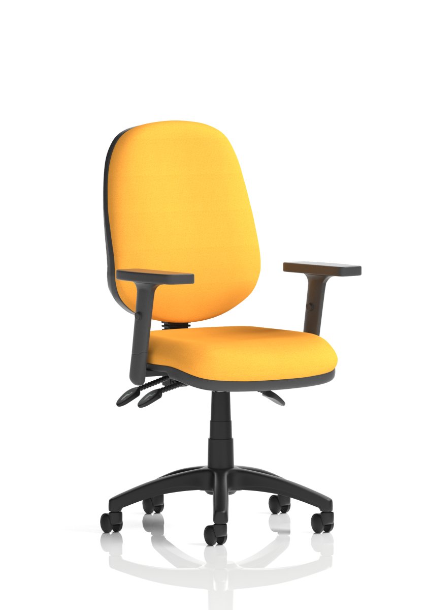Office furniture eclipse-plus-iii-operator-chair Dynamic  Bespoke Stevia Blue  Black None