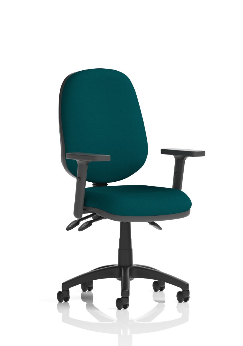 Office furniture eclipse-plus-iii-operator-chair Dynamic  Bespoke Tabasco Orange  Matching Bespoke Colour None