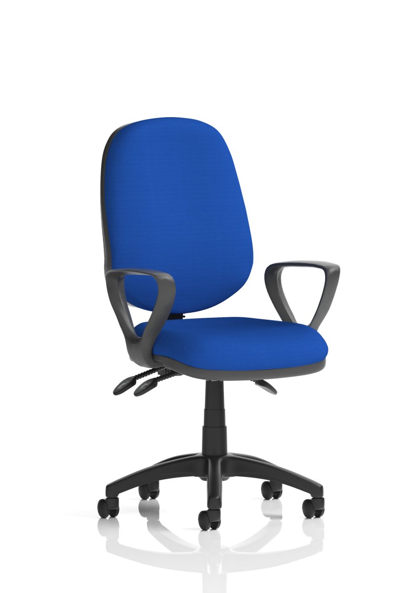 Office furniture eclipse-plus-iii-operator-chair Dynamic  Bespoke Tabasco Orange  Black None
