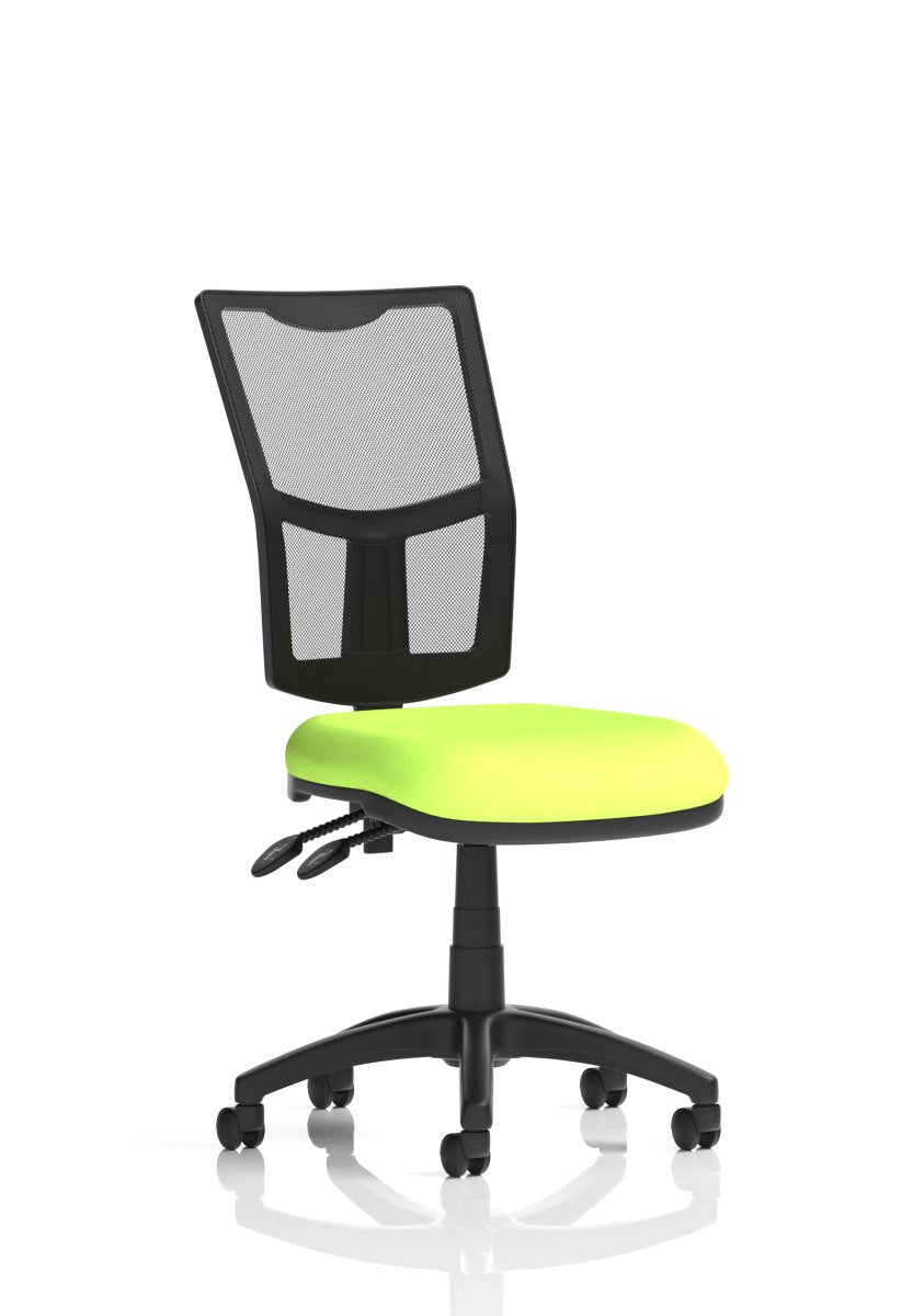 Office furniture eclipse-plus-ii-mesh-back-operator-chair Dynamic  Charcoal Fabric None   With Draughtsman Kit