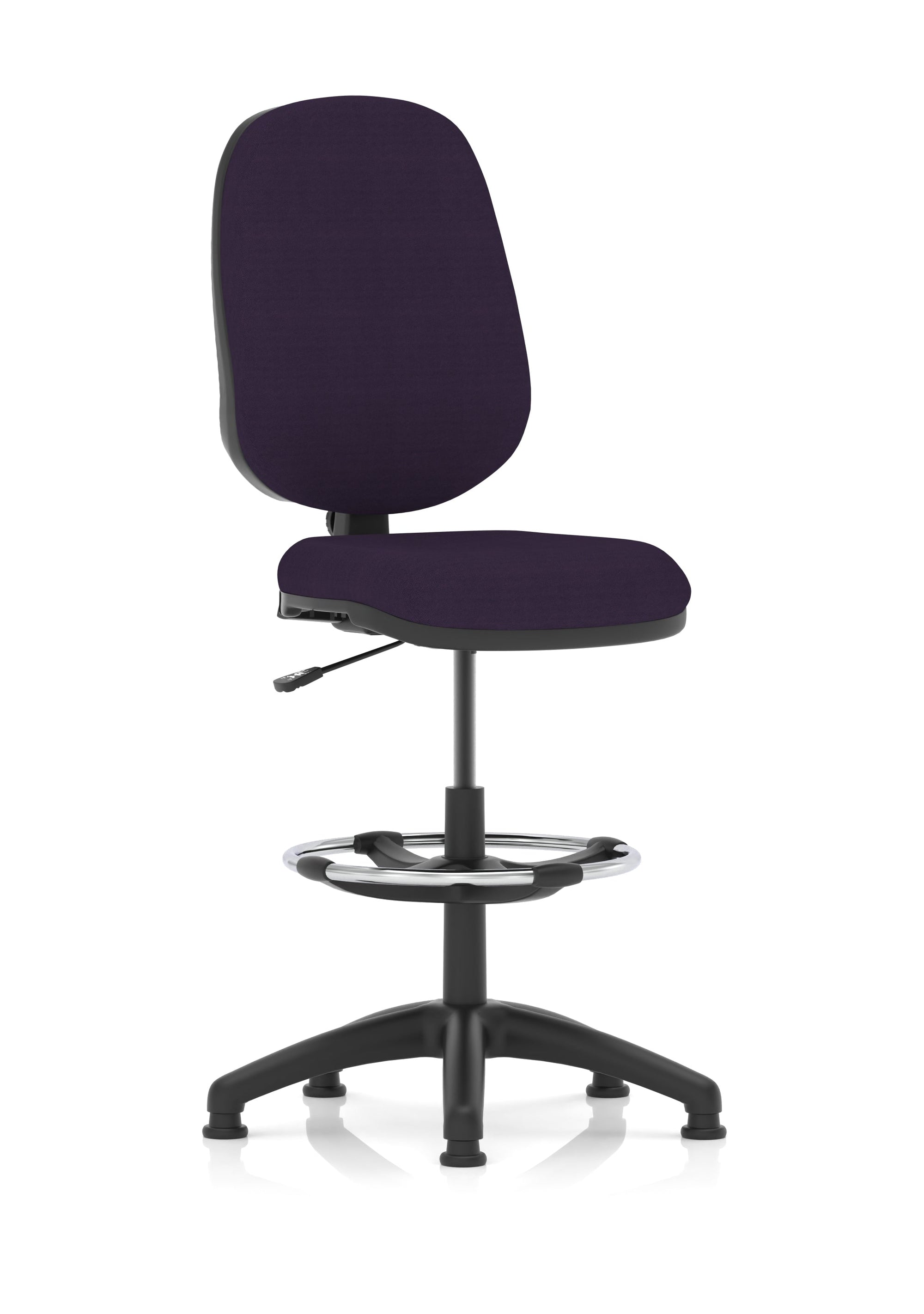  eclipse-plus-i-medium-back-task-operator-office-chair-with-hi-rise-draughtsman-kit Dynamic  With  Arms  Tansy Purple 