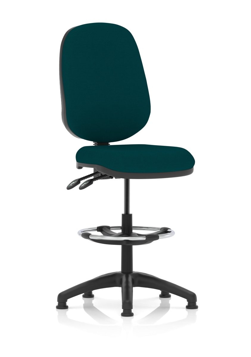 Office furniture eclipse-plus-ii-operator-chair-with-hi-rise-draughtsman-kit Dynamic  Bespoke Bergamot Cherry  None 