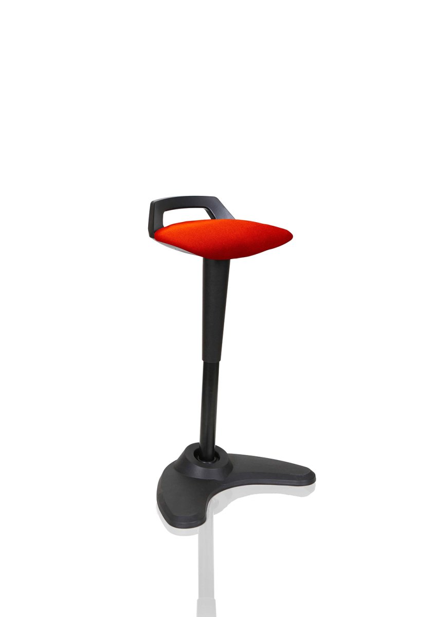 Office furniture spry-stool Dynamic  Black  Bespoke Senna Yellow 