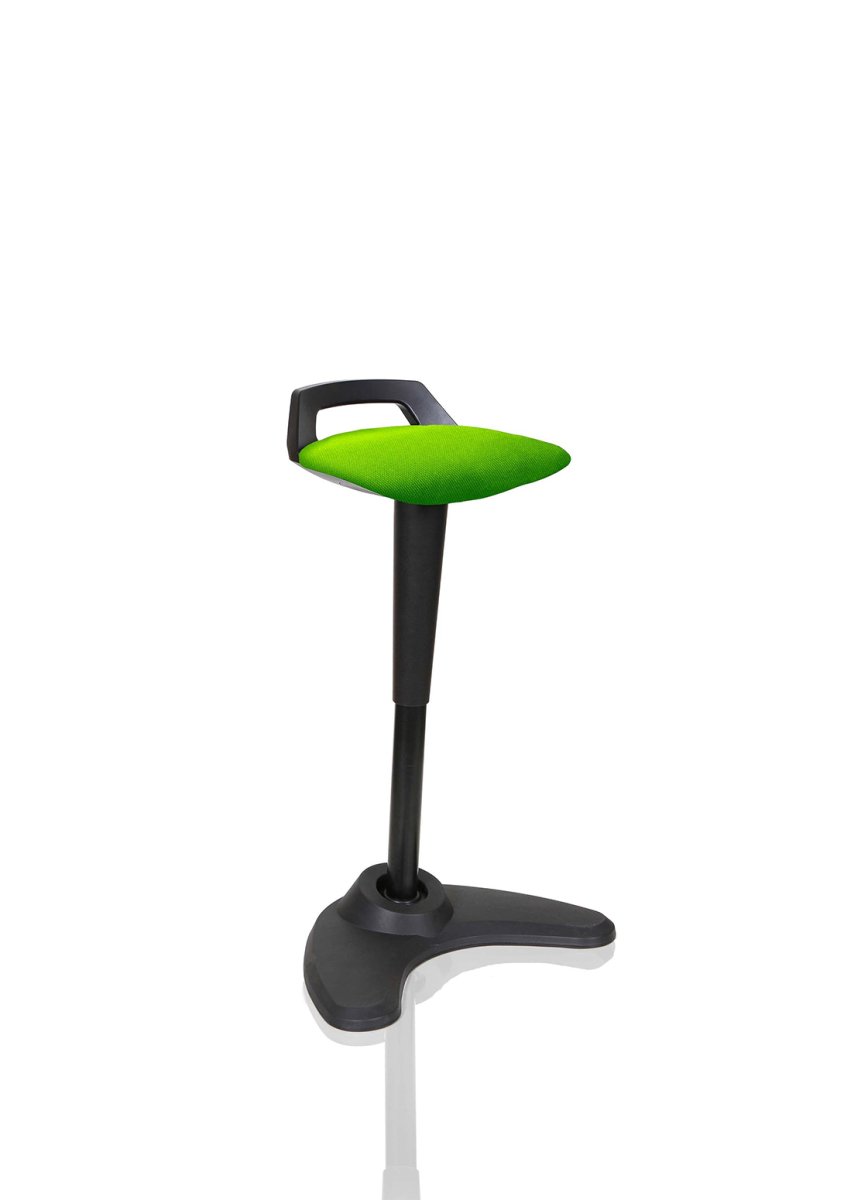 Office furniture spry-stool Dynamic  Black  Bespoke Maringa Teal 