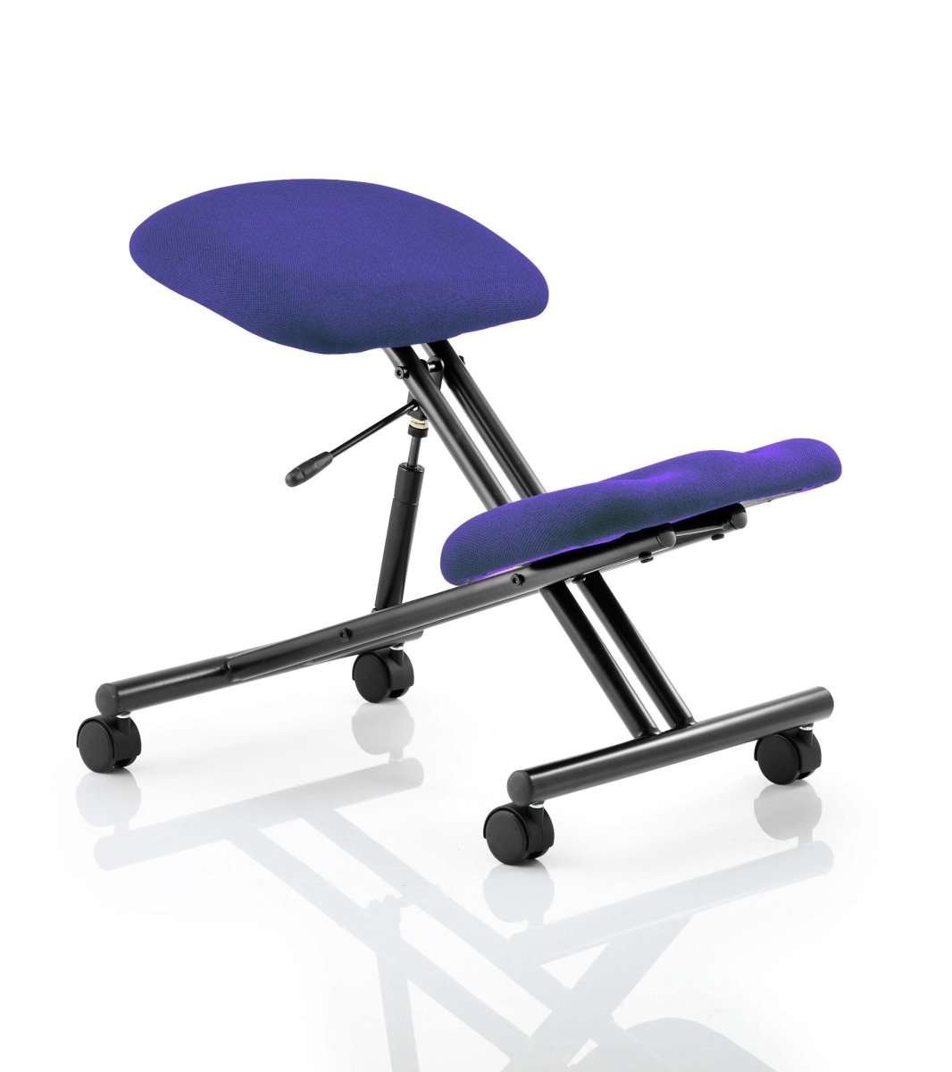 Office furniture kneeling-stool Dynamic  Bespoke Tabasco Orange  Black 