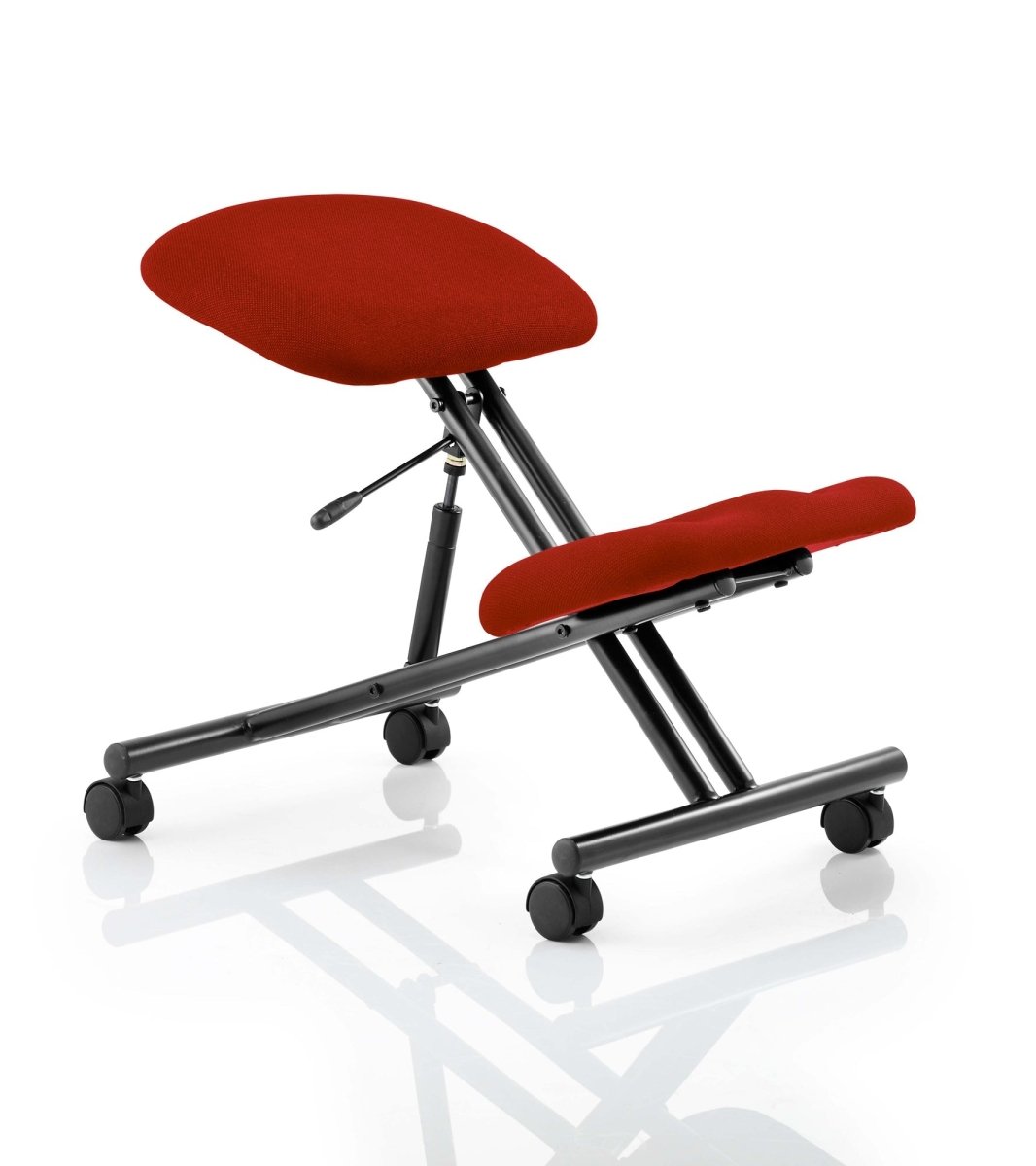 Office furniture kneeling-stool Dynamic  Bespoke Senna Yellow  Silver 