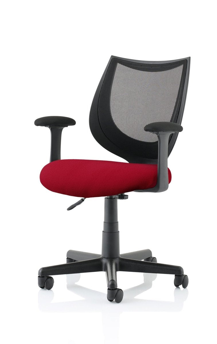 Office furniture camden-mesh-chair Dynamic  Bespoke Tansy Purple   