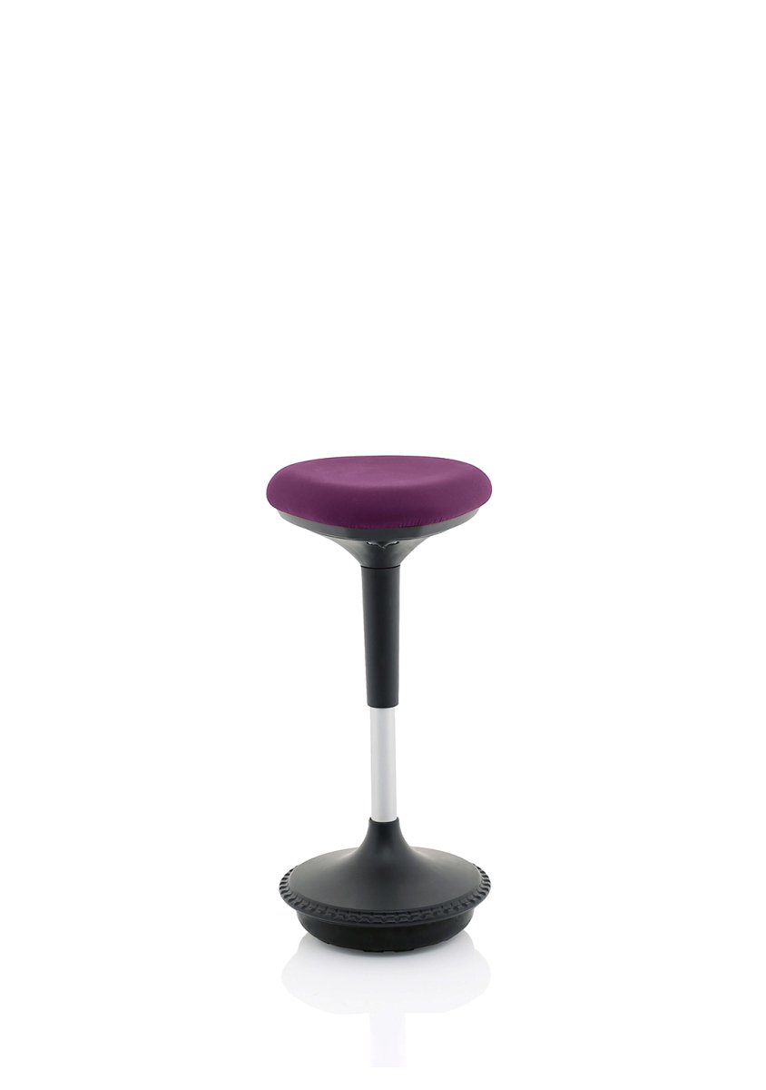 Office furniture sitall-deluxe-stool Dynamic  Bespoke Tansy Purple   
