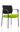 Office furniture brunswick-deluxe-visitor-chair-bespoke Dynamic  Bespoke Myrrh Green  Black Black Fabric