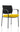 Office furniture brunswick-deluxe-visitor-chair-bespoke Dynamic  Bespoke Senna Yellow  Black Black Fabric