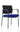 Office furniture brunswick-deluxe-visitor-chair-bespoke Dynamic  Bespoke Stevia Blue  Black Black Fabric
