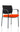 Office furniture brunswick-deluxe-visitor-chair-bespoke Dynamic  Bespoke Tabasco Orange  Black Black Fabric