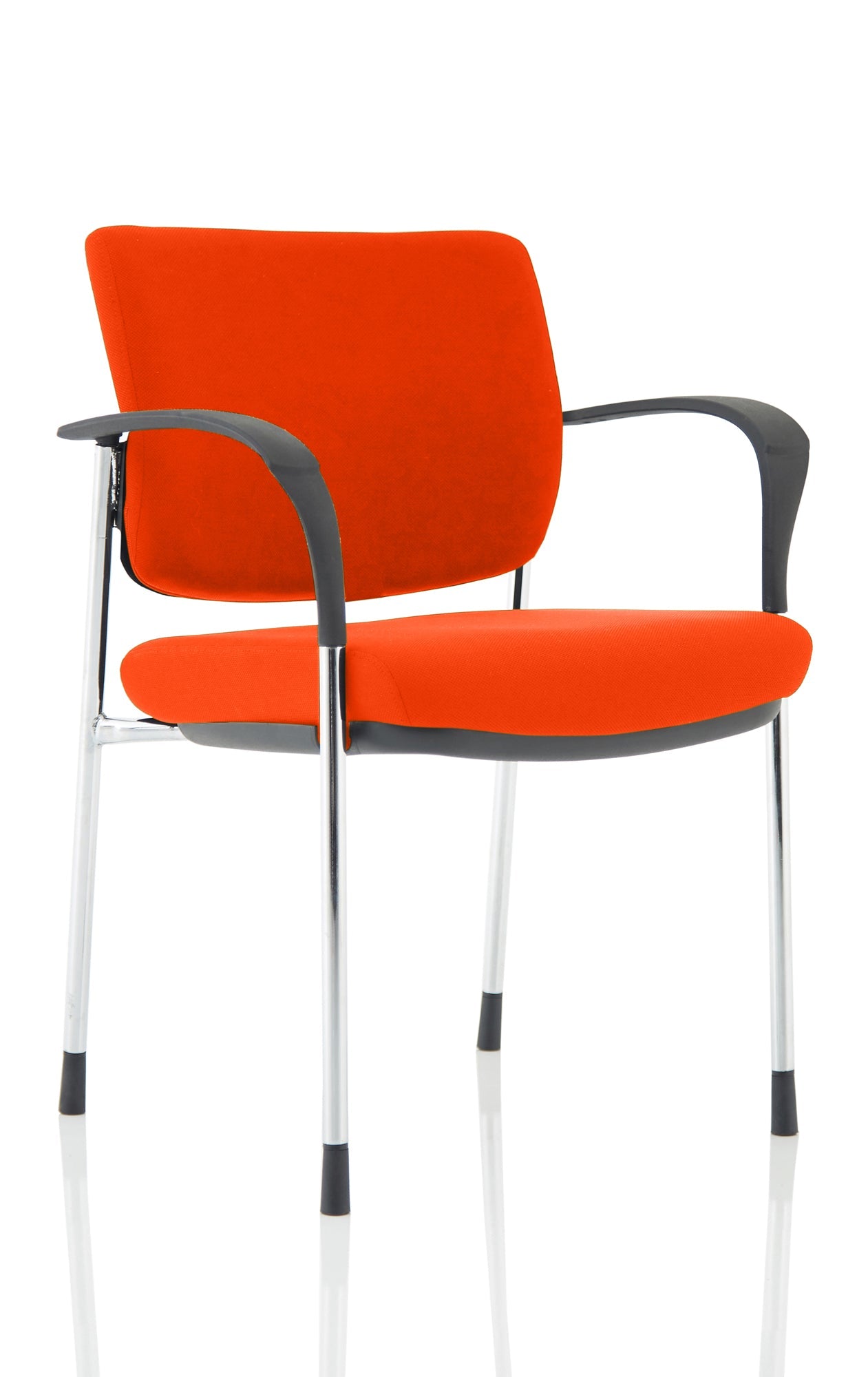 Office furniture brunswick-deluxe-visitor-chair-bespoke Dynamic  Bespoke Tansy Purple  Chrome Matching Bespoke Fabric