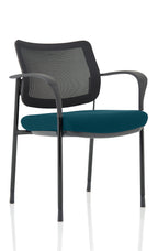 Office furniture brunswick-deluxe-visitor-chair-bespoke Dynamic  Bespoke Senna Yellow  Black Black Mesh