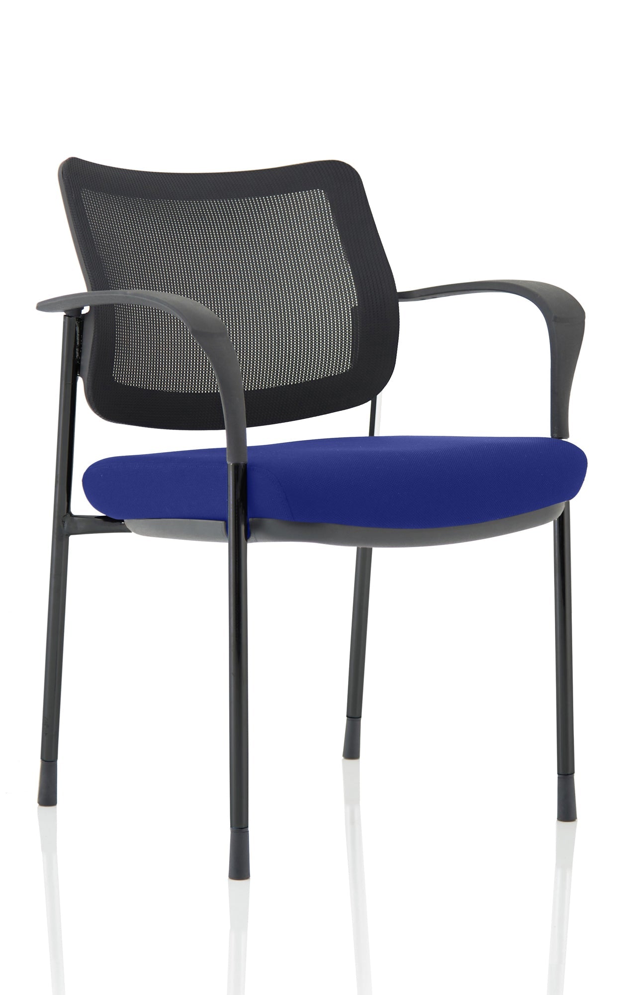 Office furniture brunswick-deluxe-visitor-chair-bespoke Dynamic  Bespoke Tansy Purple  Black Black Mesh