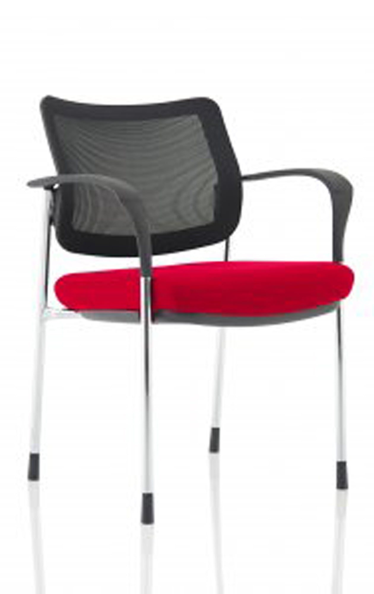 Office furniture brunswick-deluxe-visitor-chair-bespoke Dynamic  Bespoke Maringa Teal  Chrome Black Mesh