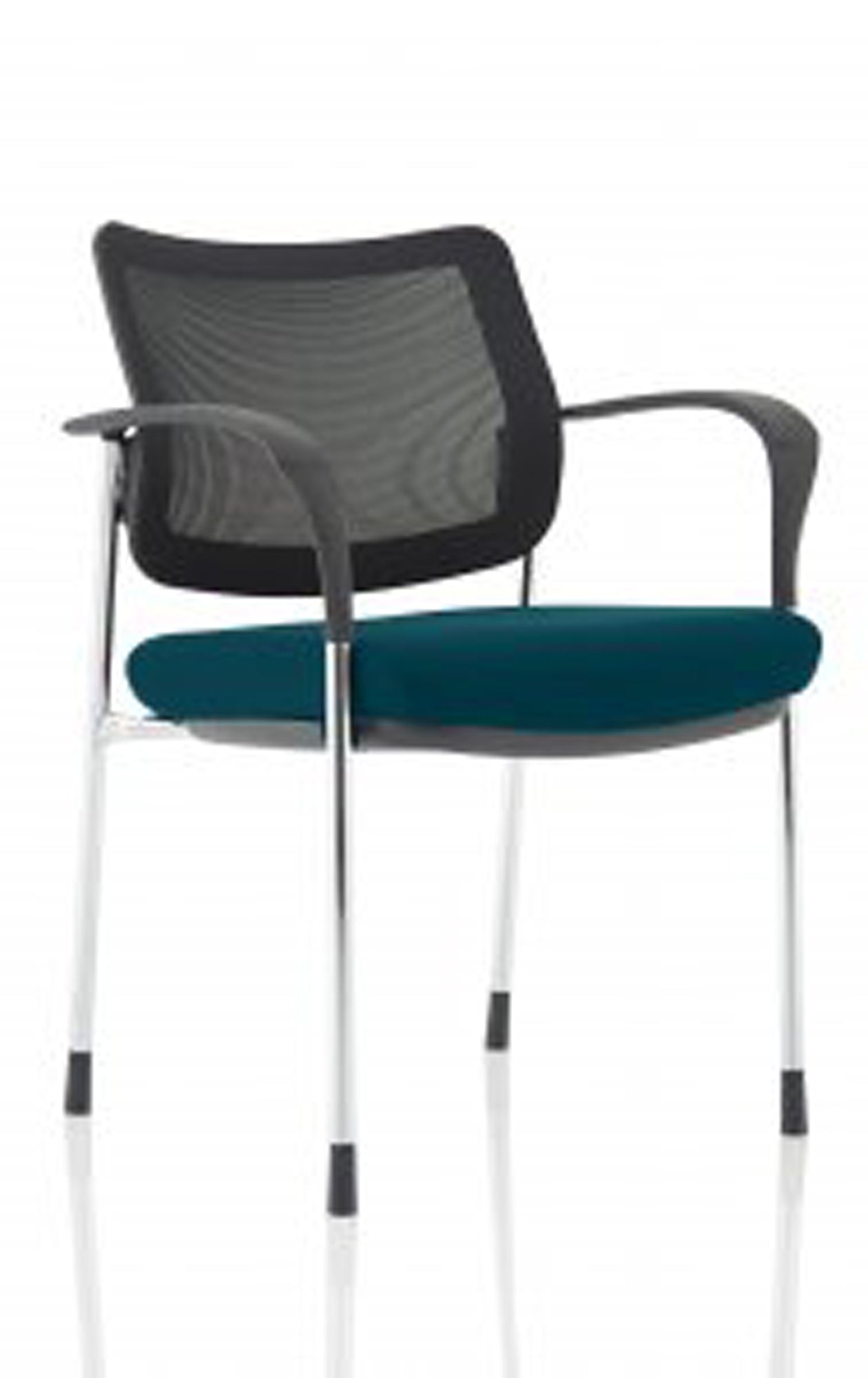 Office furniture brunswick-deluxe-visitor-chair-bespoke Dynamic  Bespoke Senna Yellow  Chrome Black Mesh