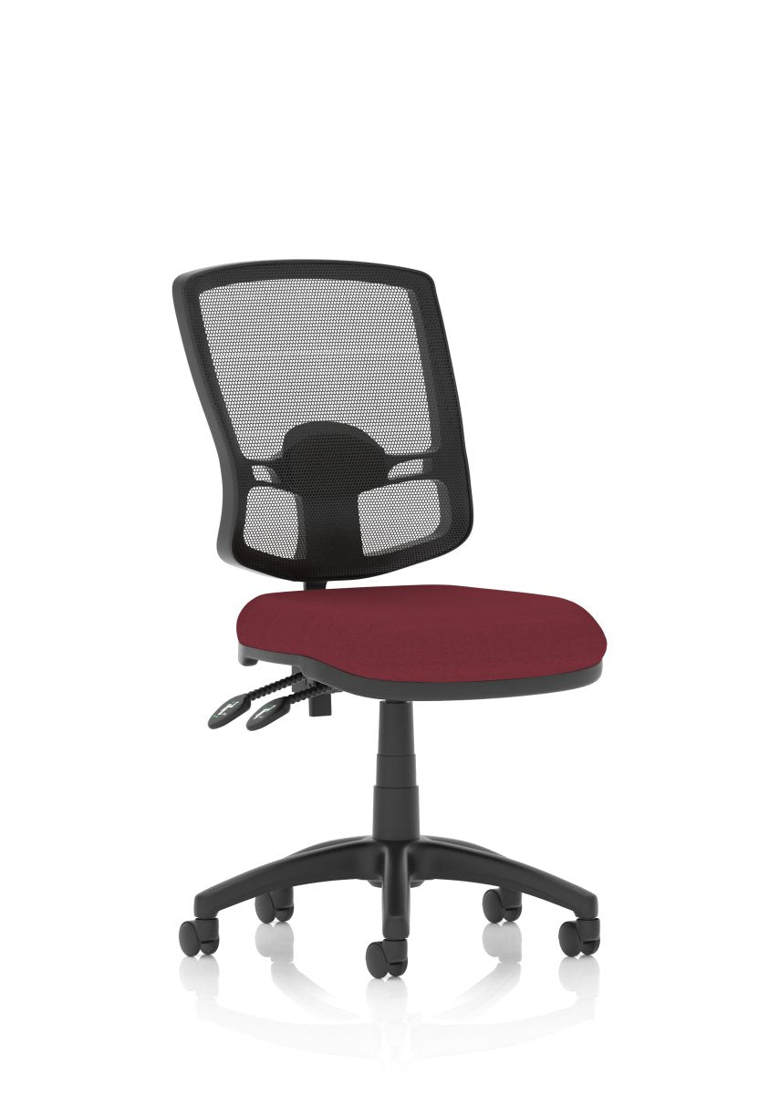 eclipse-plus-ii-deluxe-mesh-back-operator-chair Dynamic  Bespoke Myrrh Green  Height Adjustable Arms No Draughtsman Kit